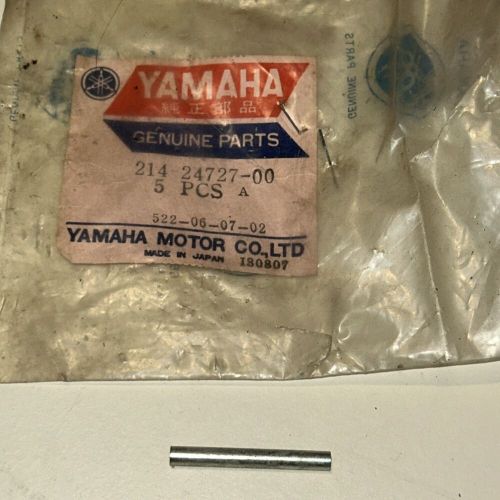 Yamaha nos new 214-24727-00 seat fitting pin sl ss sl396 ss396 ss338 snowmobile