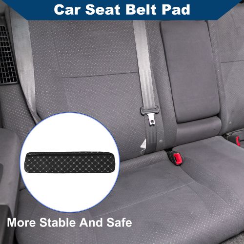 Car Net Breathable Seat Belt Covers Backpack Shoulder Pad 75cm Black White, US $14.49, image 3