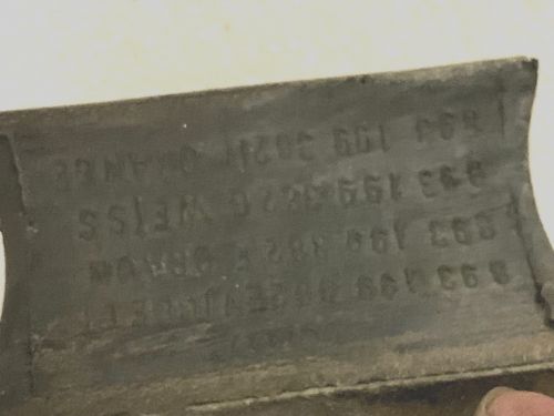 Original VW Audi engine bearing holder right front 4000 80 90 B3 893199382 new NOS-, US $, image 4