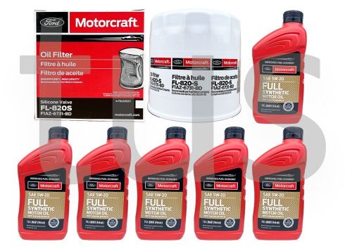 Full Synthetic Motorcraft Engine Oil Change kit for 2008 Mercury Grand Marquis, US $78.78, image 2