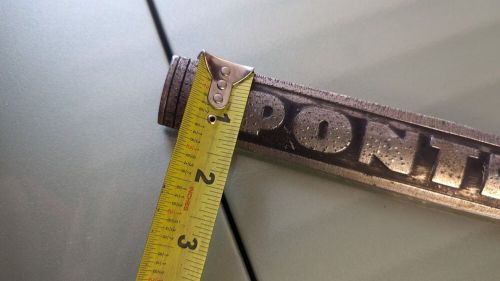 Vintage Pontiac Emblem Made In USA # 504242 Original - Collection / Restoration, US $7.00, image 4