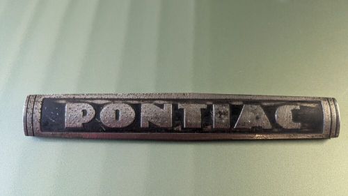 Vintage Pontiac Emblem Made In USA # 504242 Original - Collection / Restoration, US $7.00, image 5