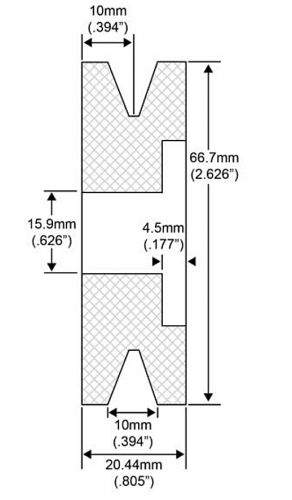 Motorola Leece Neville Alternator Pulley For 8AL 8AR 8MR Series OEM # 7-1, 107-1, US $22.90, image 6