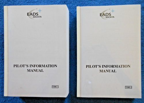 EADS Socata TBM700 Volume 1 & 2 POH - 1990 Illustrated Pilot Information Manuals, US $48.50, image 3