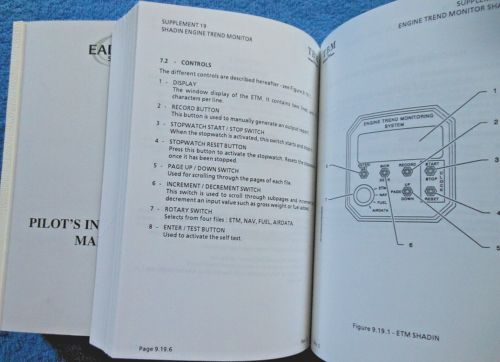 EADS Socata TBM700 Volume 1 & 2 POH - 1990 Illustrated Pilot Information Manuals, US $48.50, image 37