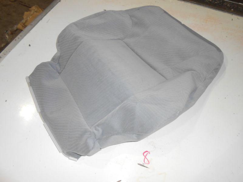 New front seat cover mitsubishi galant 99 00 01 02 03 upper cloth lh medium gray