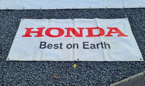 Genuine Honda Advertising Banner Best On Earth EG6 EK9 DC2 DC5 FD2 S2000 FK8 NSX, US $, image 4