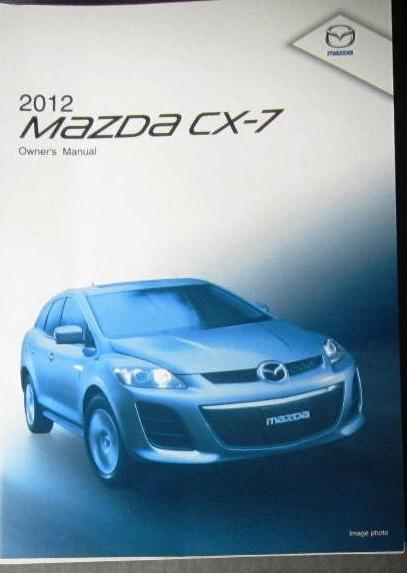 2012 mazda cx-7  owner's manual