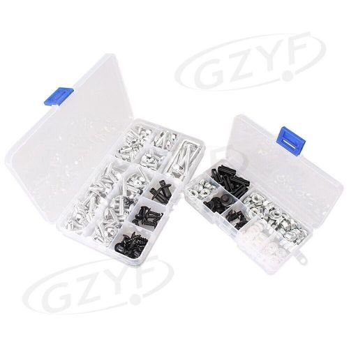 Universal Screws Street Sport Full Set for Motorcycle Repair Aluminium Sliver, US $38.11, image 2