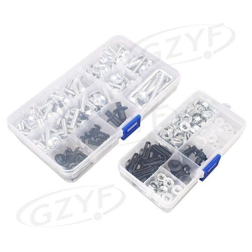 Universal Screws Street Sport Full Set for Motorcycle Repair Aluminium Sliver, US $38.11, image 3