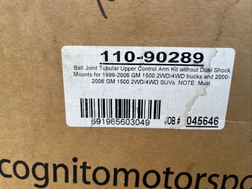 Cognito Ball Joint Tubular Upper Control Arm Kit For 1999-2006 Chevy/GMC 1500, US $425.00, image 2