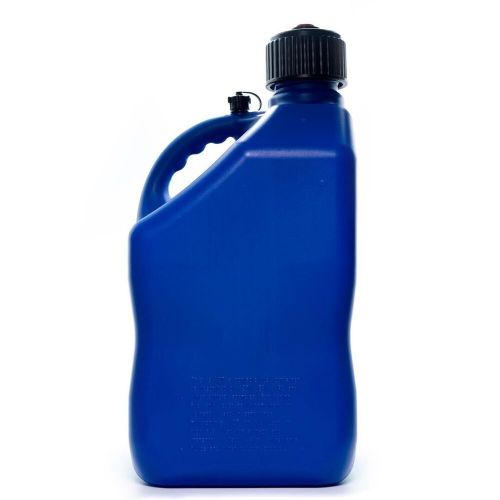 VP Racing Blue 5.5 Gallon Square Utility Jug Gas Can & Deluxe Fill Hose USA-Made, US $53.99, image 2