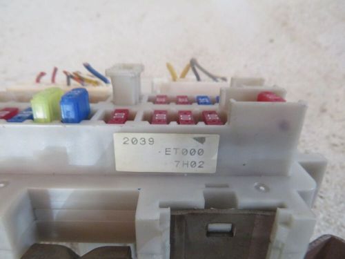 2007 NISSAN SENTRA INTERIOR JUNCION RELAY SMALL FUSE BOX, US $29.99, image 3