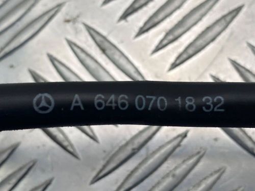 Mercedes E220 CDI W211 2008 Fuel injector supply line pipe A6460701832 PFF4252, US $32.00, image 2