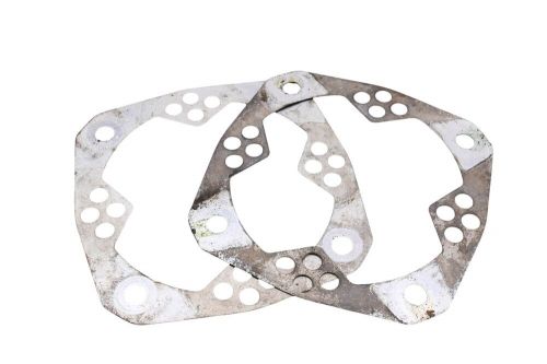 99 Yamaha Warrior 350 Front Wheel Rock Guards Brake Dust Covers YFM350X, US $22.99, image 2
