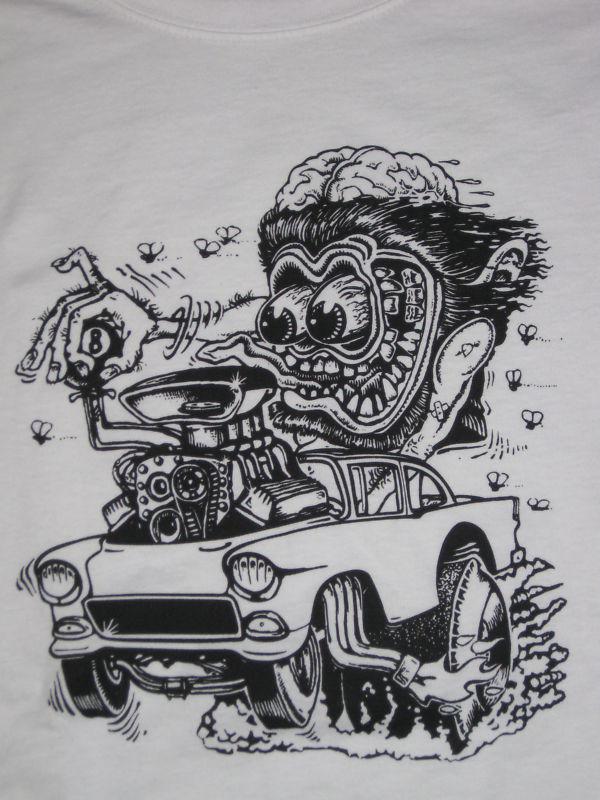 Vintage "ed roth" original monster hotrod t shirt. new  men's xl