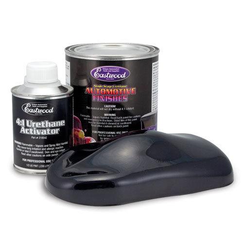 Eastwood boulevard black paint quart & activator kit