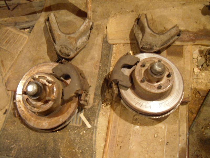 Mopar large bolt disc brake conversion