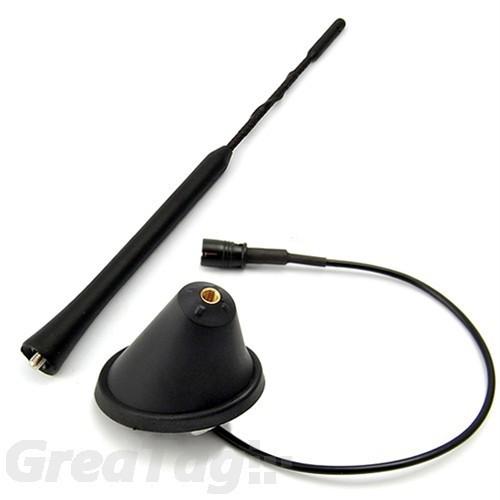 Purchase 9" ROOF RADIO MAST WHIP ANTENNA + BASE FOR VW JETTA BORA