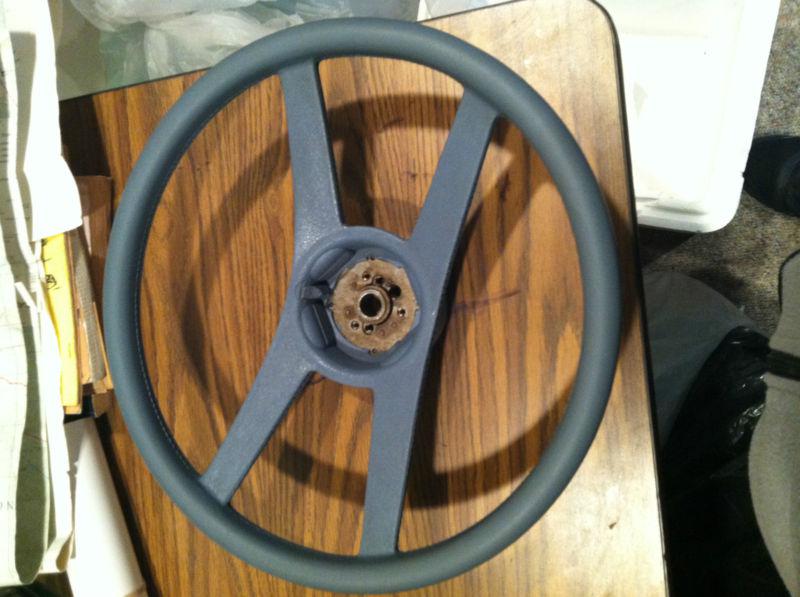  chevy camaro  1971 - 1980 grayish blue steering wheel chevelle nova