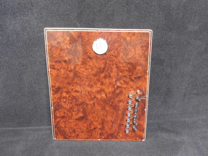 Boat panel with fuel gauge and switches control instruments # 1