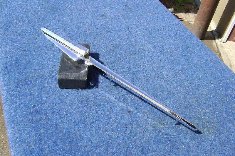 1959 59 Pontiac NOS FRONT FENDER ORNAMENT Bonneville Catalina Star Chief , US $125.00, image 2