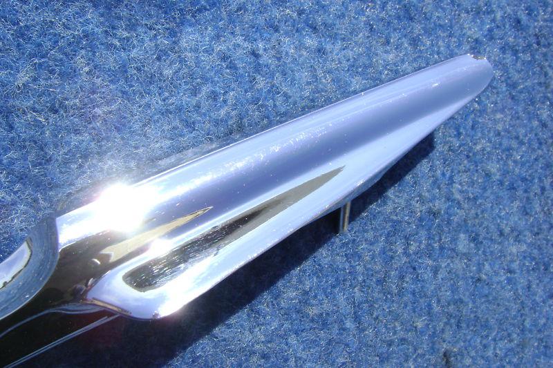 1959 59 Pontiac NOS FRONT FENDER ORNAMENT Bonneville Catalina Star Chief , US $125.00, image 4