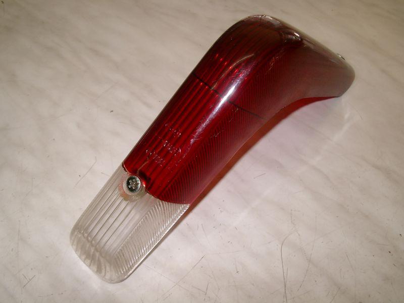Borgward isabella coupe red red clear tail light new