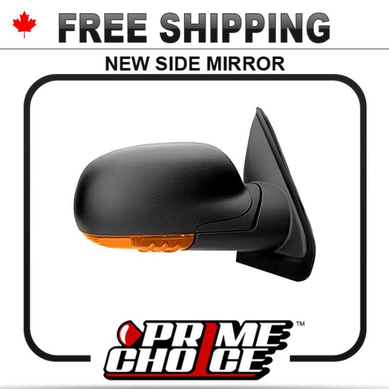 New power heated passengers side door mirror