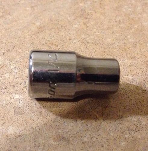 Snapon 3/8 inch shallow 6-point 1/4 standard socket tm8