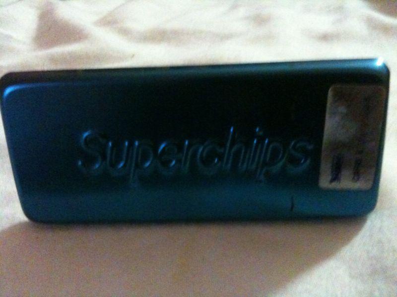 Blue superchips car chip