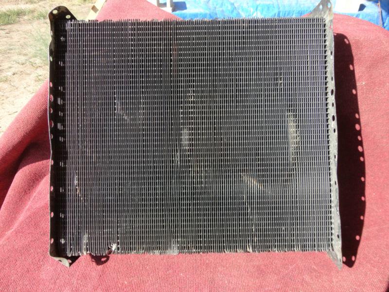 Old truck or tractor brass radiator core,