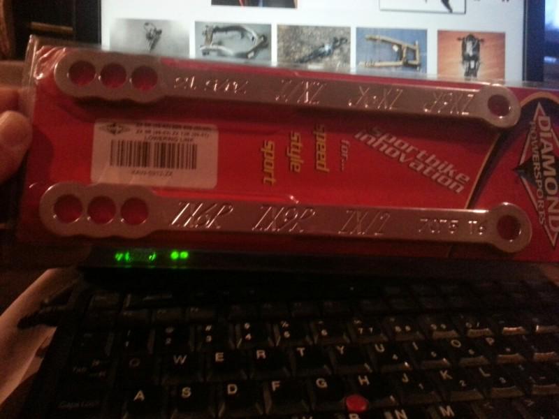 Purchase DIAMOND POWERSPORTS LOWERING LINK KAWASAKI KAW6912ZX ZX6R