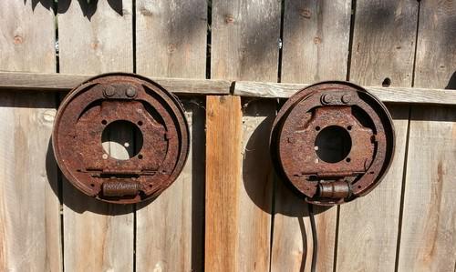 Ford 1939-48 hydrolic brake backing plates , US $100.00, image 2