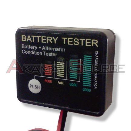 12 volt auto battery alternator load tester diagnostic charging starting system 