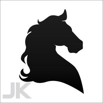 Decal stickers horse farm meadow horses turf races ranch cowboy 0502 x43z4