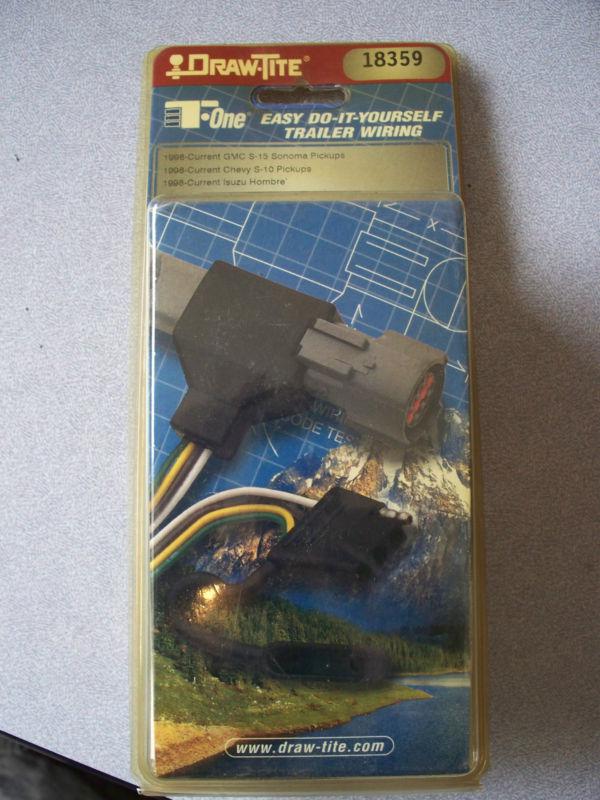 Draw-tite trailer wiring kit chevy/gmc/isuzu 1998 #18359