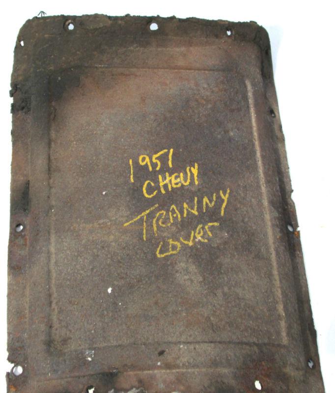 1951 chevy floorboard transmission cover