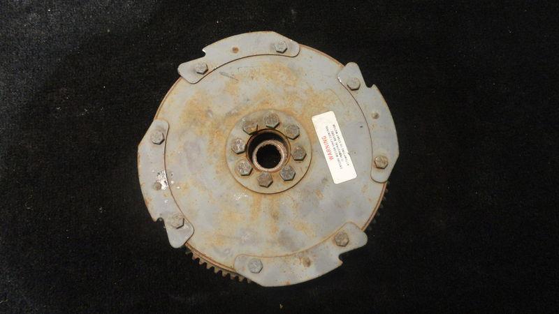 Used flywheel assy #5977a28, 1982 mercury 115hp inline 6 cyl outboard motor 