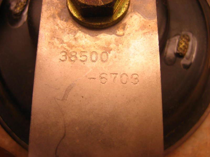 Suzuki Katana GSX 600F 750F 98-06 OEM horn and mounting bracket, US $15.20, image 2