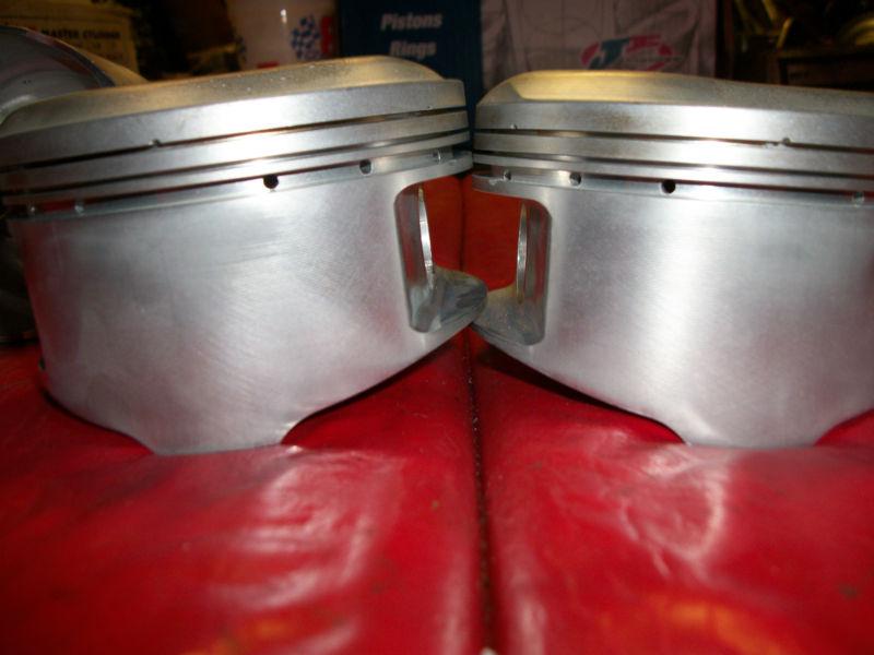 Purchase SBC JE Dome Pistons 4.125 Bore 18* Gas Ported in