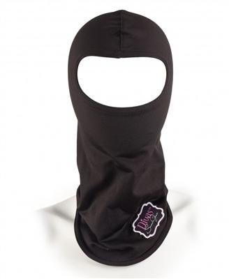 Divas snowgear diva-tech balaclava and neck warmer balaclava/black one size