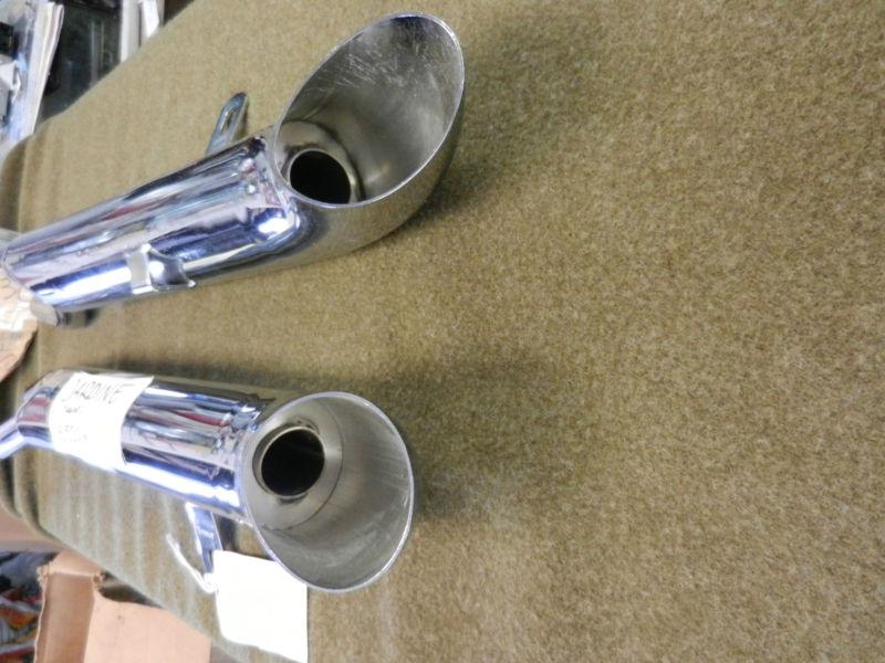 JARDINE - 4-into-2 Slip-On Mufflers - 1977-1978 CB550K - Turnout-style – NEW – p, US $300.00, image 3