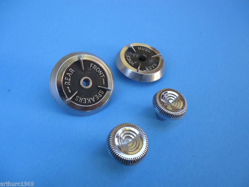 Gm radio knobs 1960's 1964 oldsmobile oem radio knob and dial set 