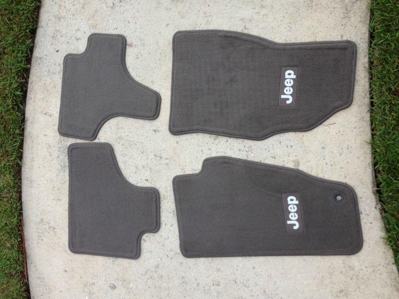 Purchase Jeep Liberty OEM carpeted floor mats (dark pebble beige) 1 set