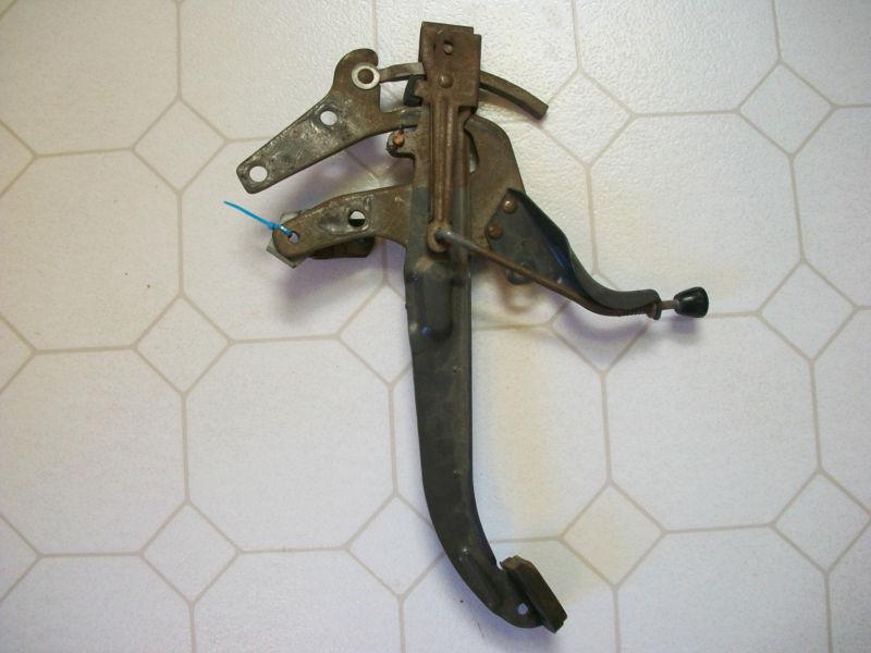 1955 4dr buick roadmaster emergency brake pedal, vintage original