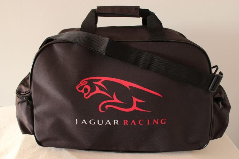 Jaguar racing travel / gym / tool / duffel bag flag x-type s-type xf xk xkr