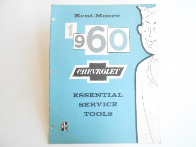 1960 kent - moore chevrolet essential service tools brochure