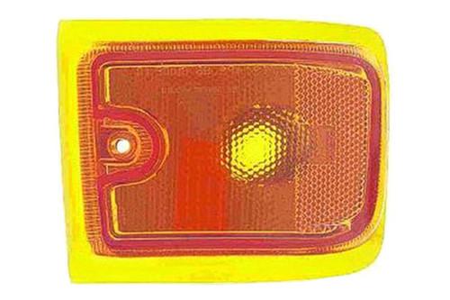 Replace gm2550155 - 96-02 gmc savana front lh lower side marker light