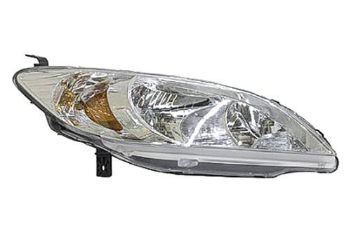 Replace ho2503121 - 04-05 honda civic si front rh headlight assembly